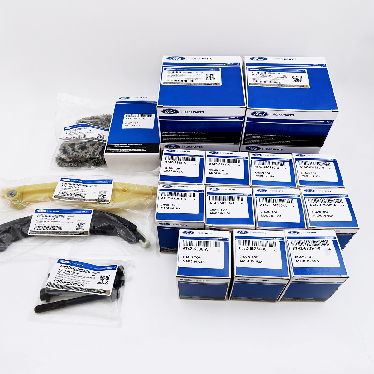 For 2011-17 Ford F-150 Lincoln Taurus 3.5L Timing Chain Kit Cam Phaser VVT Gears