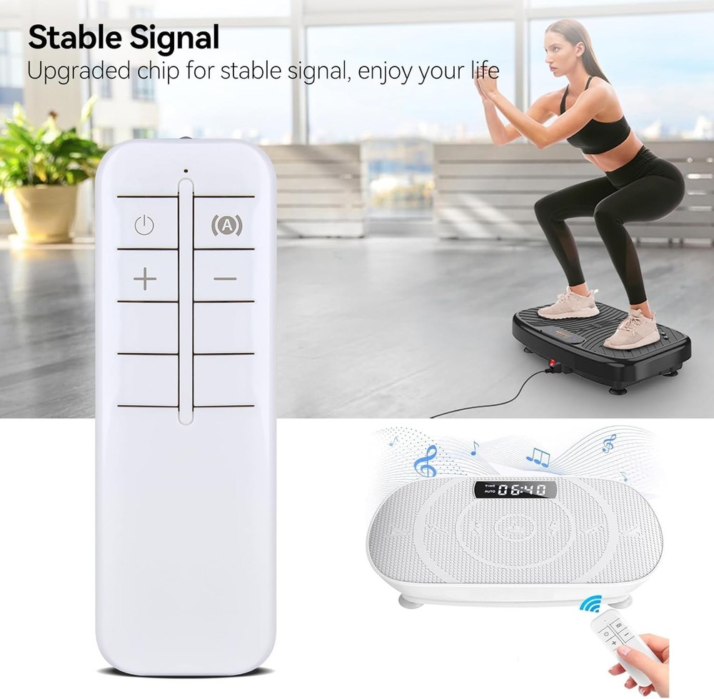 Ergonomic Replacement Remote Control for MERACH & ZENACTIVE Vibration Plates