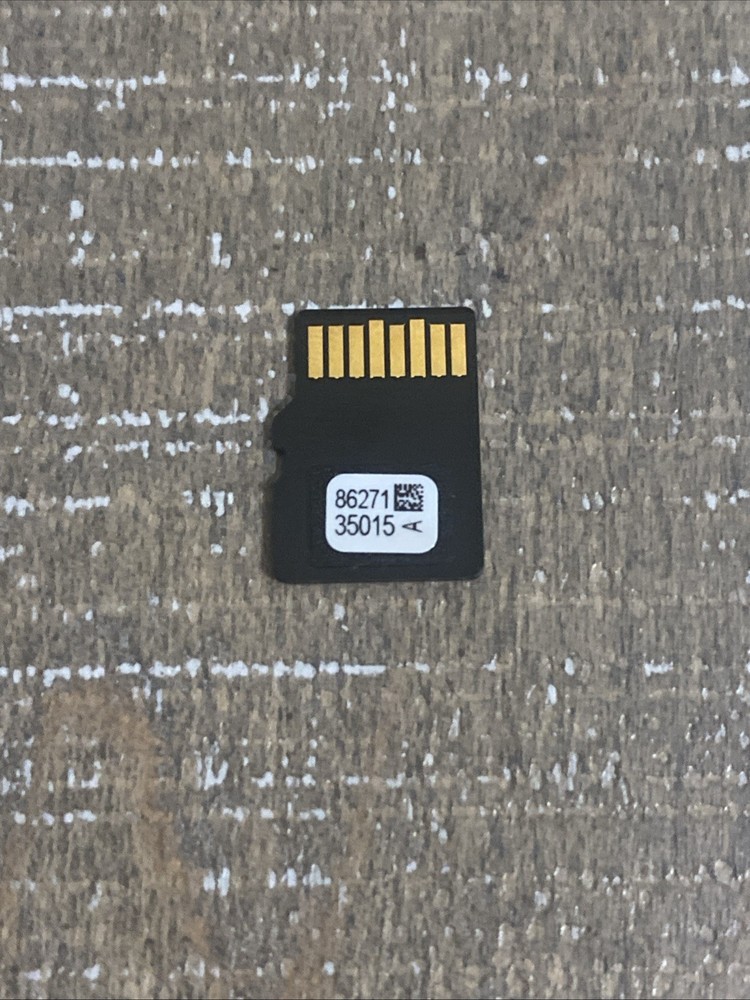 ONE USED OEM TOYOTA NAVIGATION MAP MICRO SD CARD 86271-35015 EE
