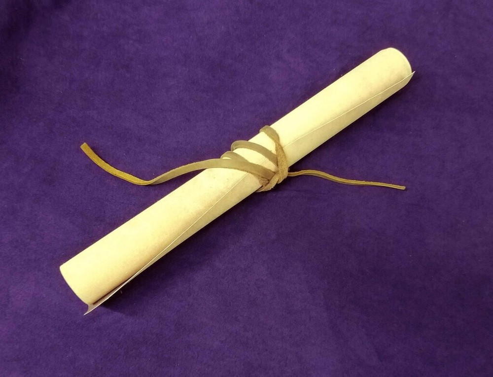 Gravity Falls Inspired – Magical Bill Cipher Scroll