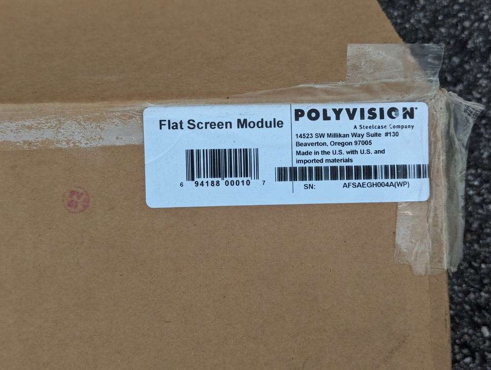 Polyvision FSM Walk & Talk Flat Screen LCD Touchscreen