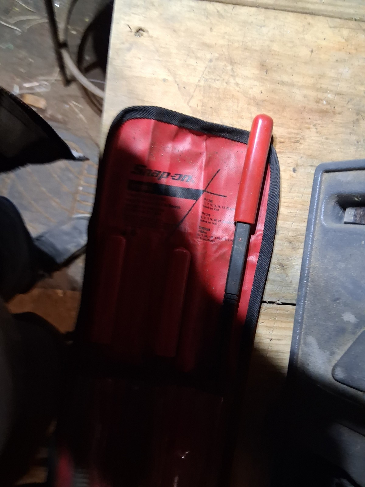 Snap On Screw Driver Set And Snap On Thread Chaser Set