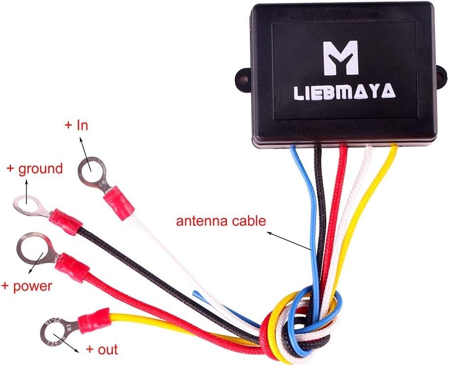 All-in-One Wireless Winch Controller with Lithium Batteries & Indicator Light