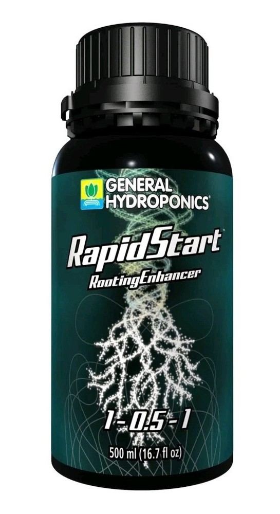 General Hydroponics RapidStart Enhancer Promotes Growth Yield & Vigor 500 ml