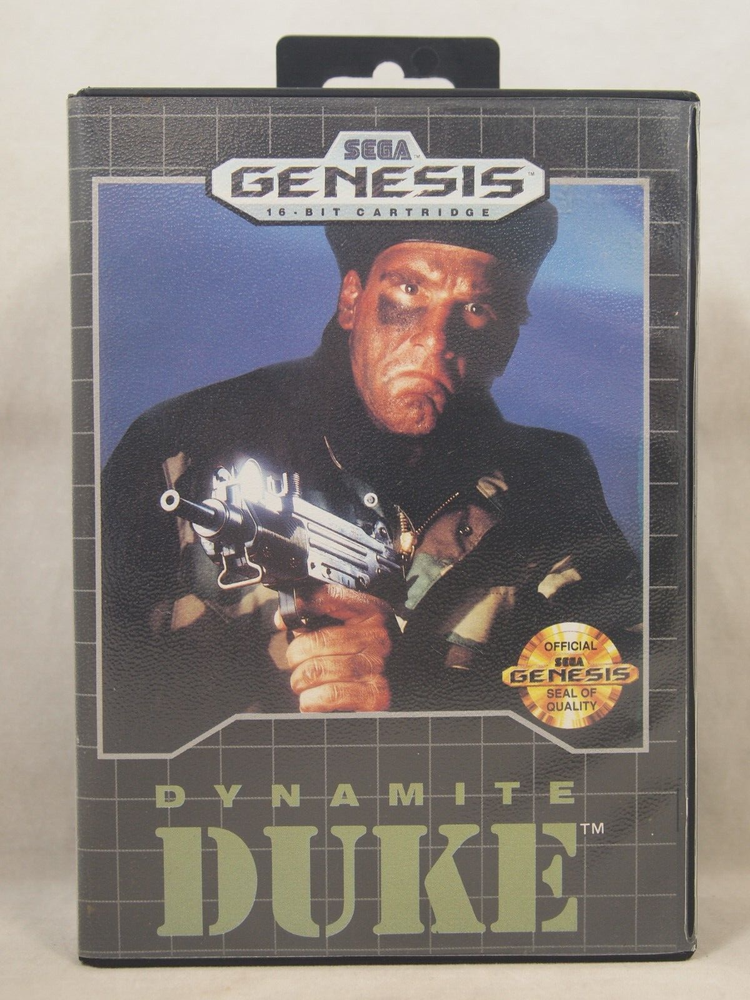 Dynamite Duke Case (SEGA Genesis) Authentic BOX ONLY