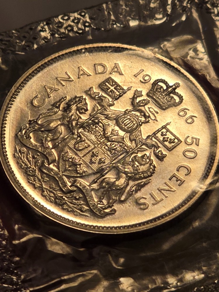 1966 Canada Proof Like Mint Set; GEM BU SILVER COINS!