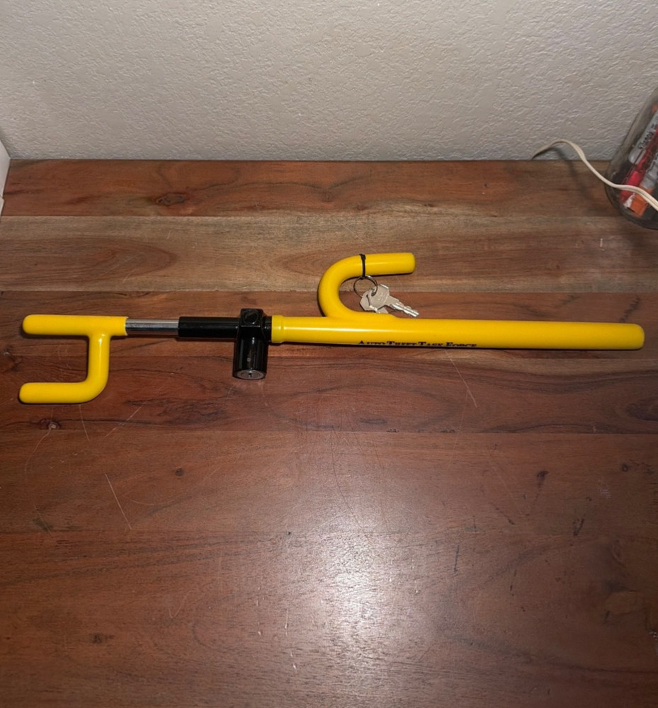 Auto Theft Task Force Steering Wheel Lock New