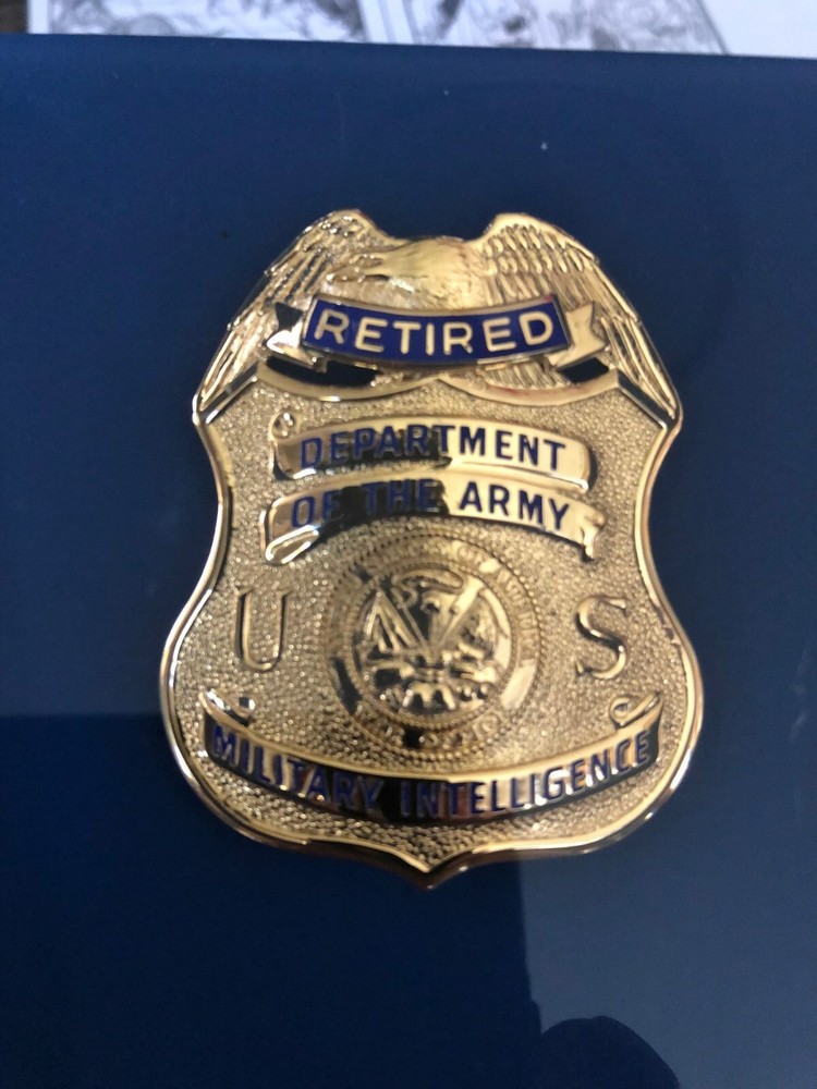 Army CID Shield Paperweight