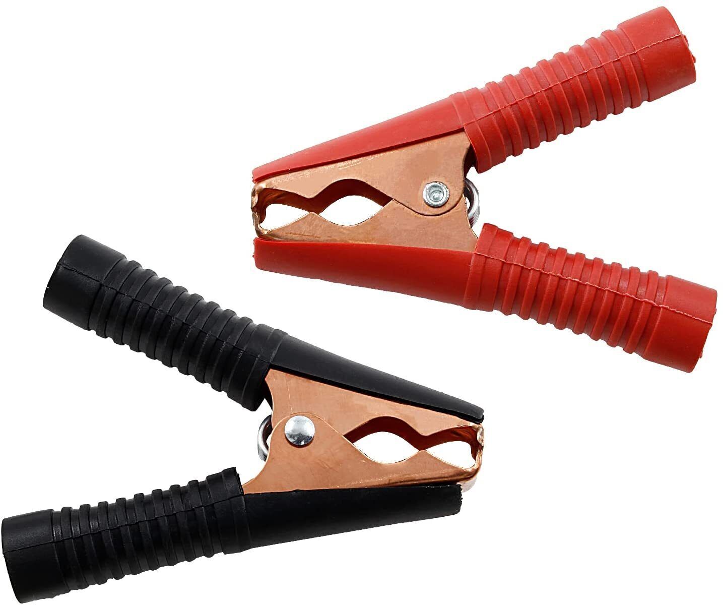 2PCS Car Alligator Clips Crocodile Clip Battery Test Clamps 100A Red Black