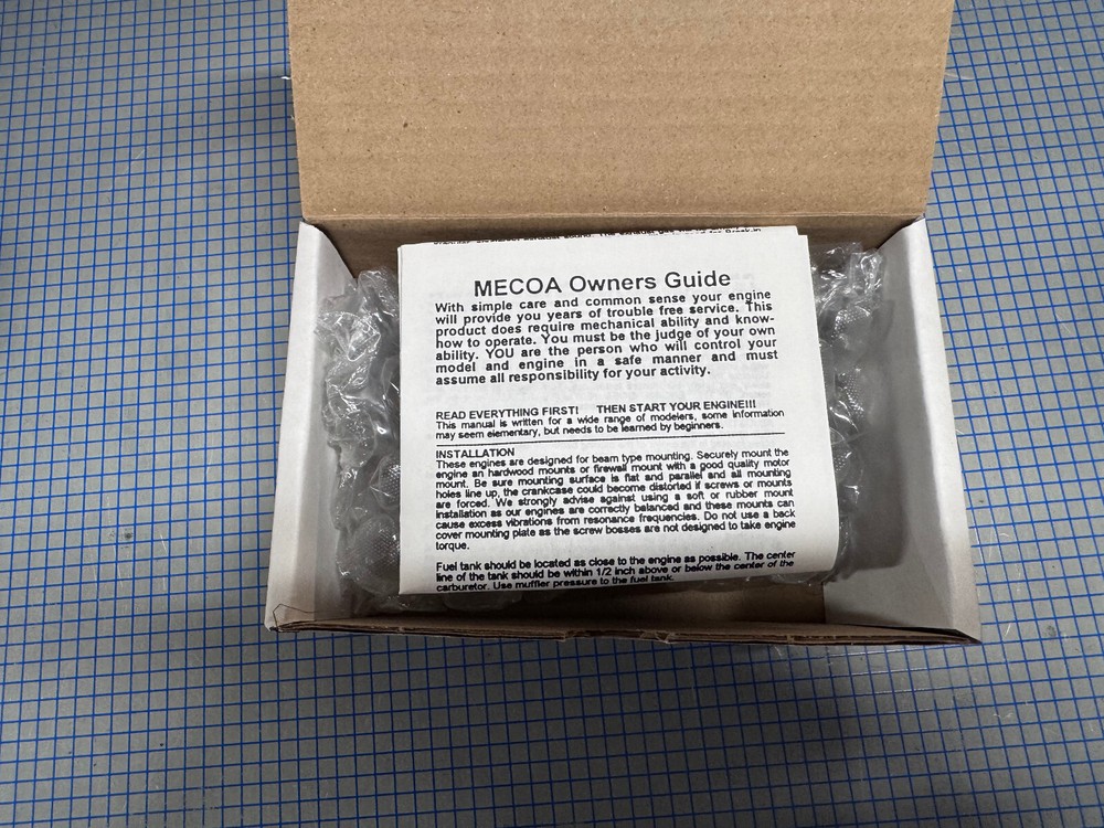 MECOA 15 Nitro RC Engine - NIB