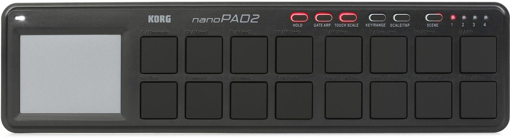 Korg NANOKON2BK + Korg NANOPAD2BK Value Bundle