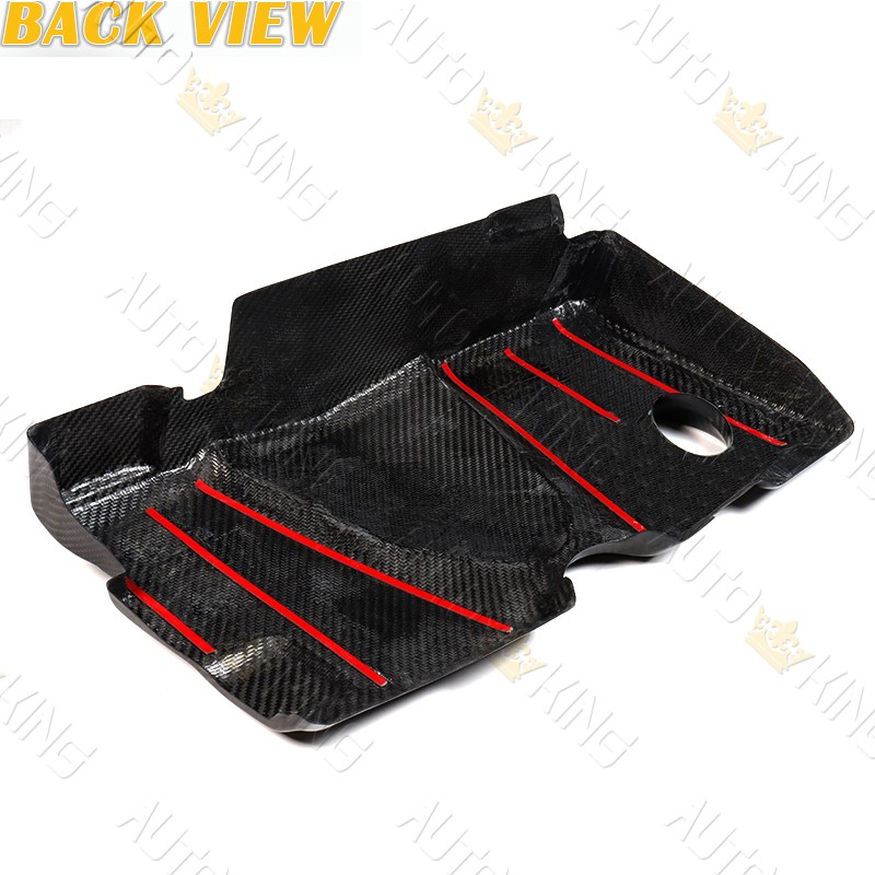 FIT 18-20 TOYOTA CAMRY LIGHT-WEIGHT REAL CARBON FIBER ENGINE TOP COVER KIT