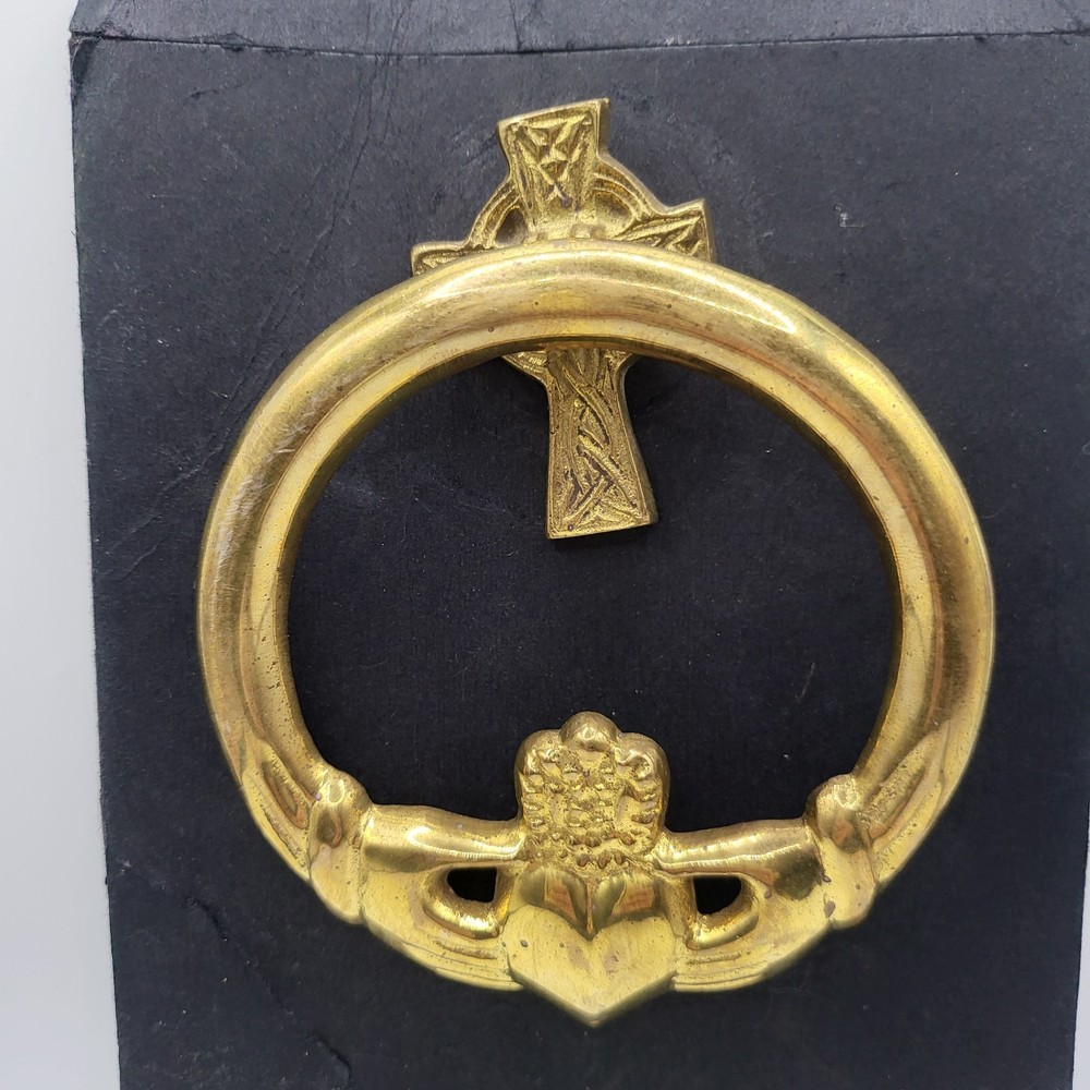 Claddagh Brass Door Knocker