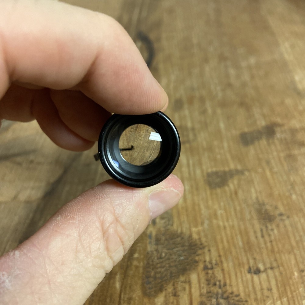 Vintage E.M.E Microscope Eyepiece With Adjustable Pointer 10x