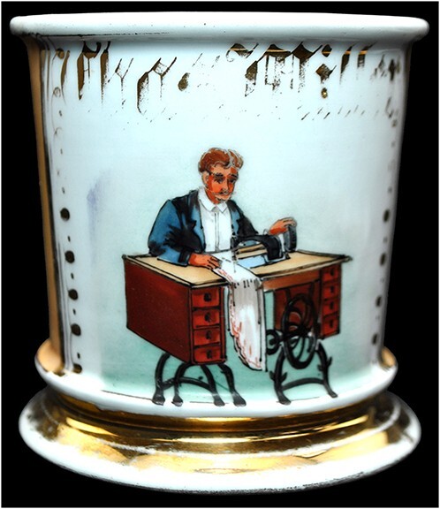 ~EARLY~OCCUPATIONAL SHAVING MUG~Tailor~
