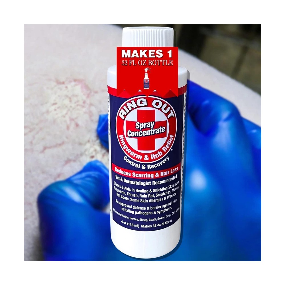Ringworm Prevention Pack for Large and Small Animals - Control and Help Ringw...