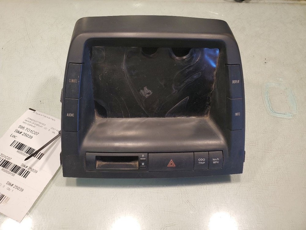 PRIUS 2007 SCREEN INFO DISPLAY