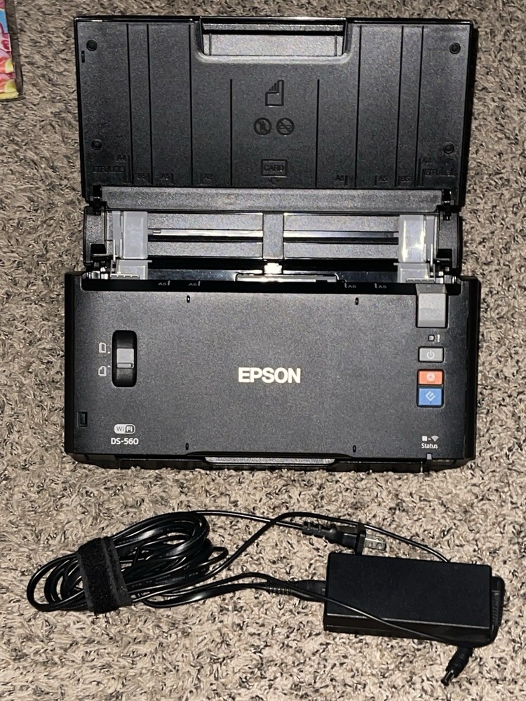 Epson WorkForce DS-560 Wireless WIFI Color Document Scanner