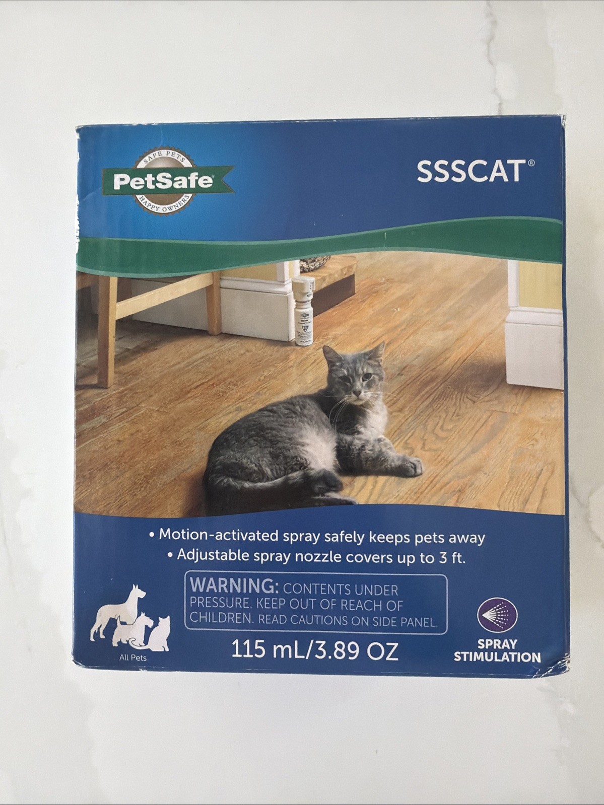 PetSafe SSSCAT Automatic Spray Cat Dog Deterrent Motion-Activated NEW Sealed Box