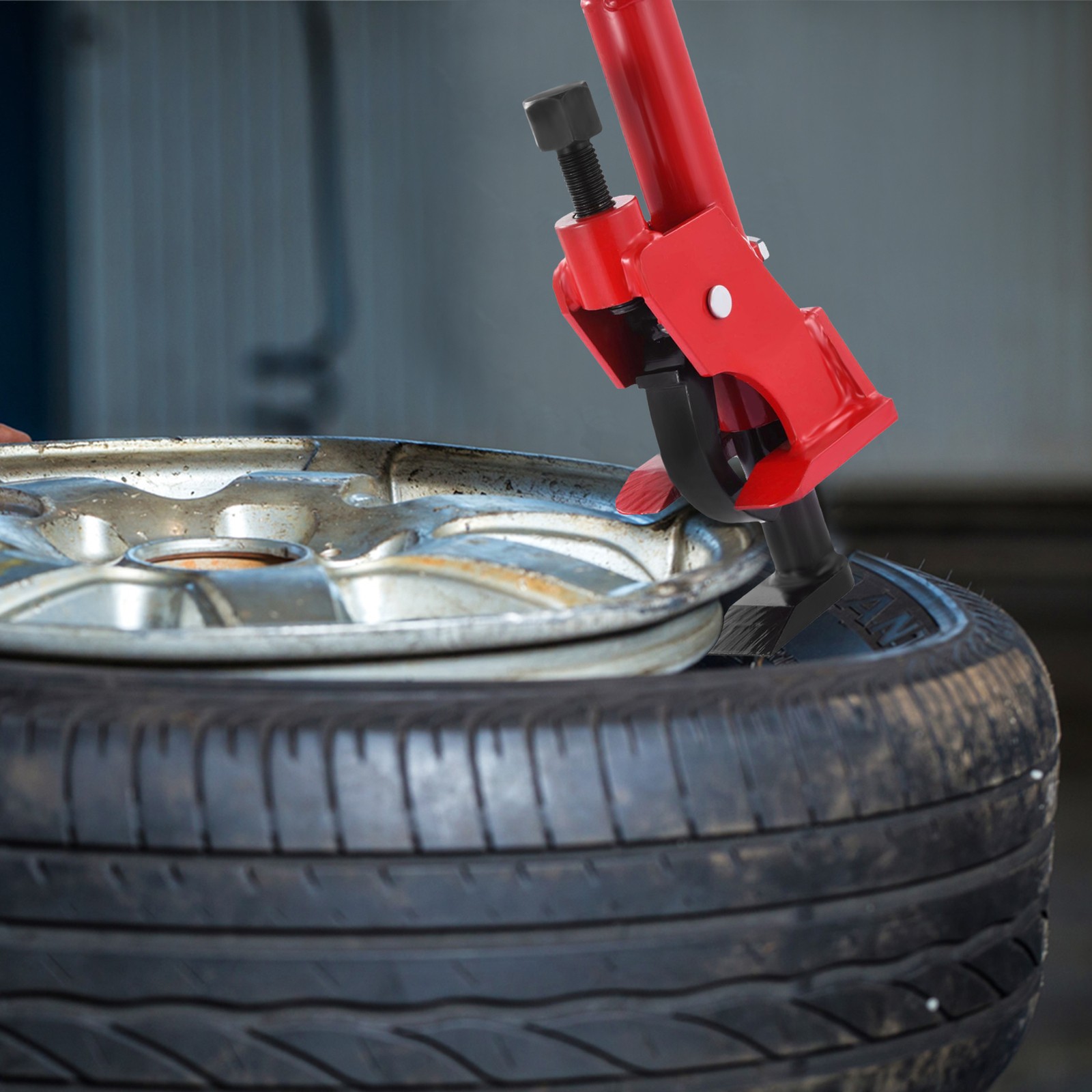 Manual Tire Bead Breaker Tool Tire Repair for 38"-42" Car Bus Truck ATV