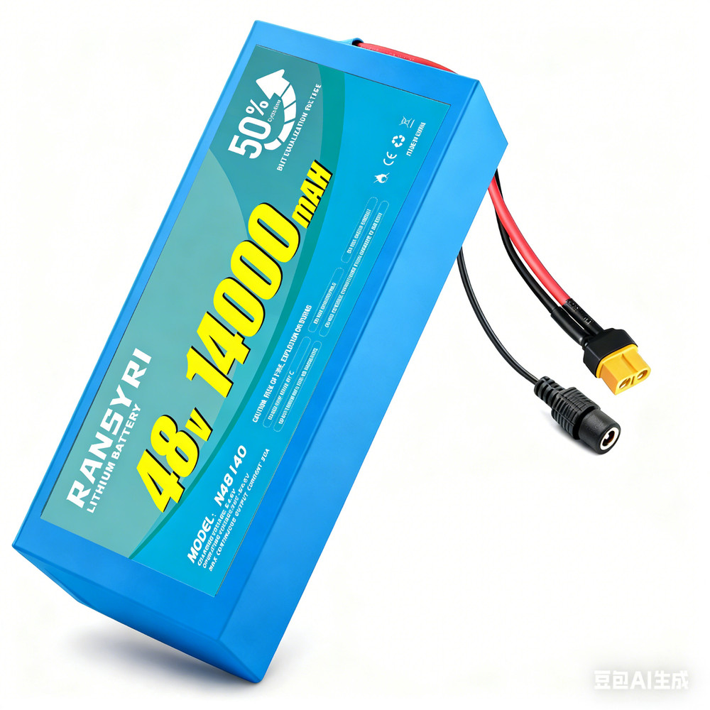 48V 14AH Battery Blue battery