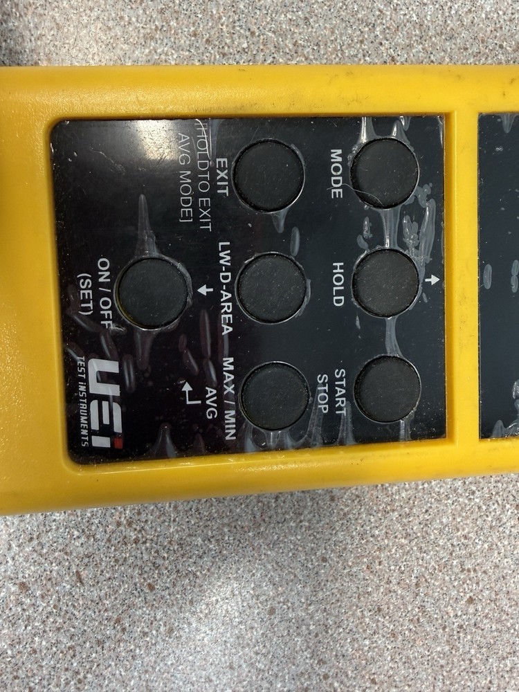 UEi DAFM4 Digital In-Duct Mini Vane Anemometer No sensor