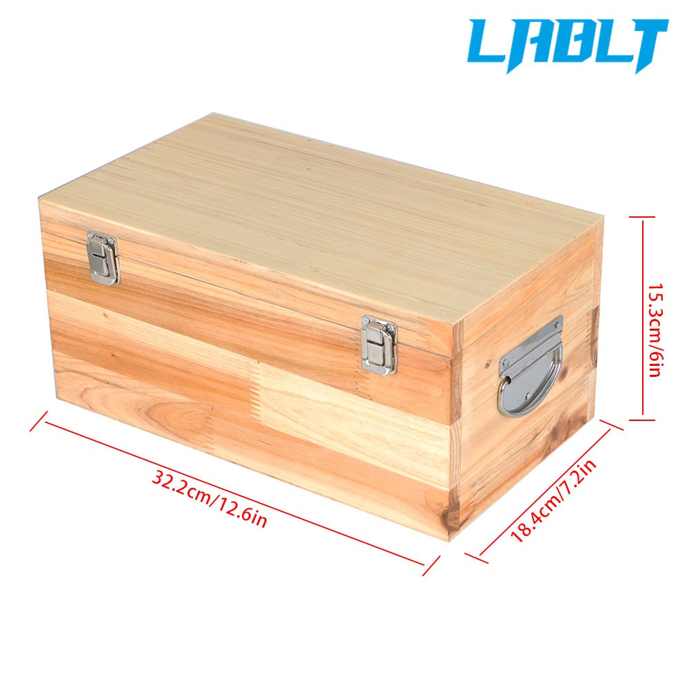 LABLT Precision Outside Micrometer Set 0-6" 0.0001" Carbide Standards 6Pcs Set