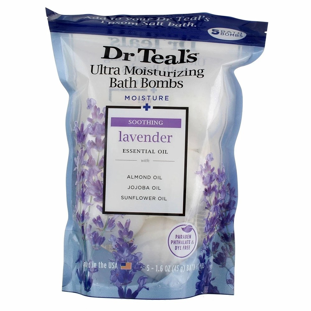 Dr Teals Ultra Moisturizing Bath Bomb Lavender