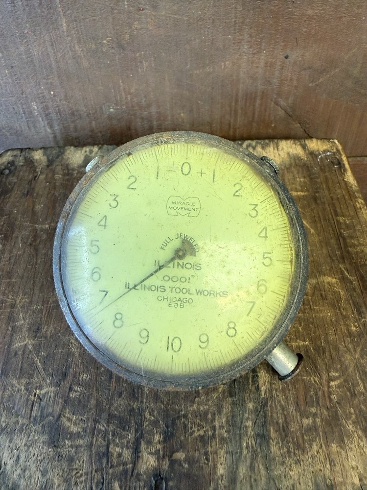 Vintage Illinois Tool Dial Indicator