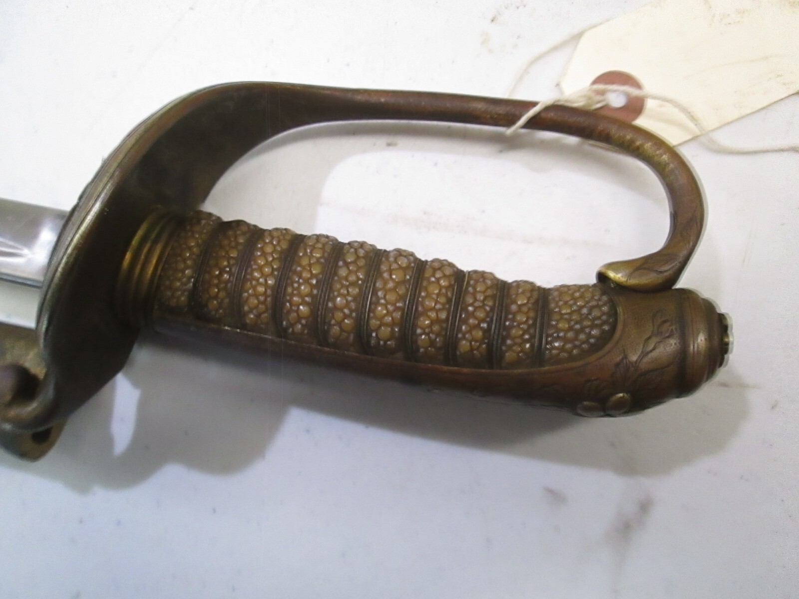 WWII JAPANESE NAVY OFFICERS PARADE SWORD WITH SCABBARD #Y58