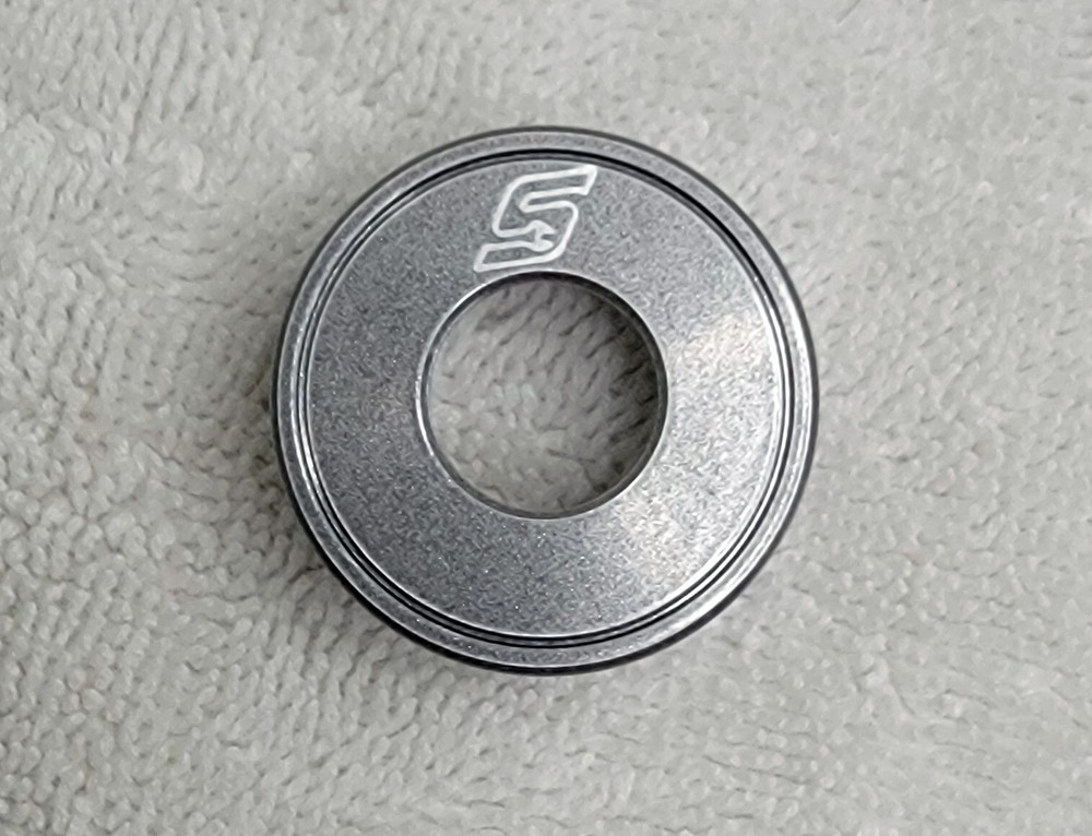 SNAP-ON TOOLS TOOL BOX LOCK CYLINDER CAP COVER TITANIUM NEW