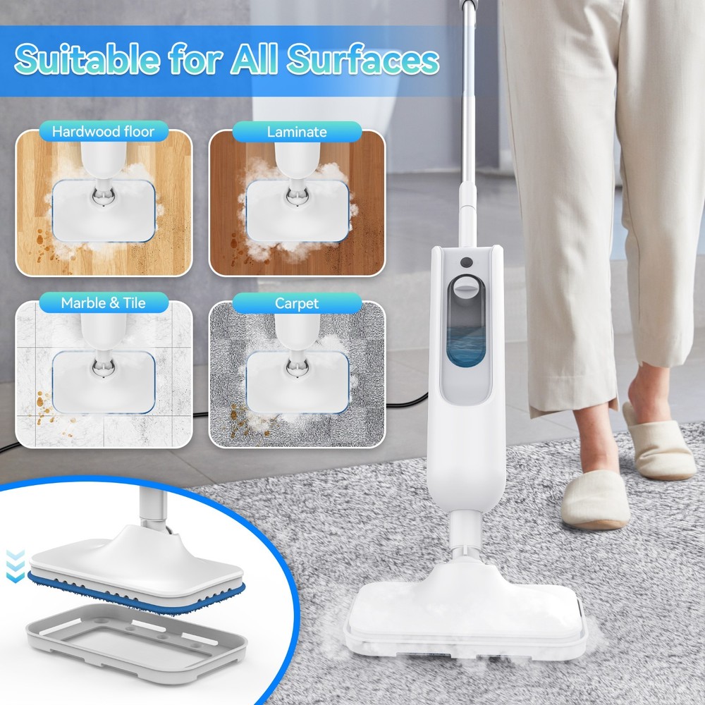 INSE 10-in-1 Multi-Function Steam Mop