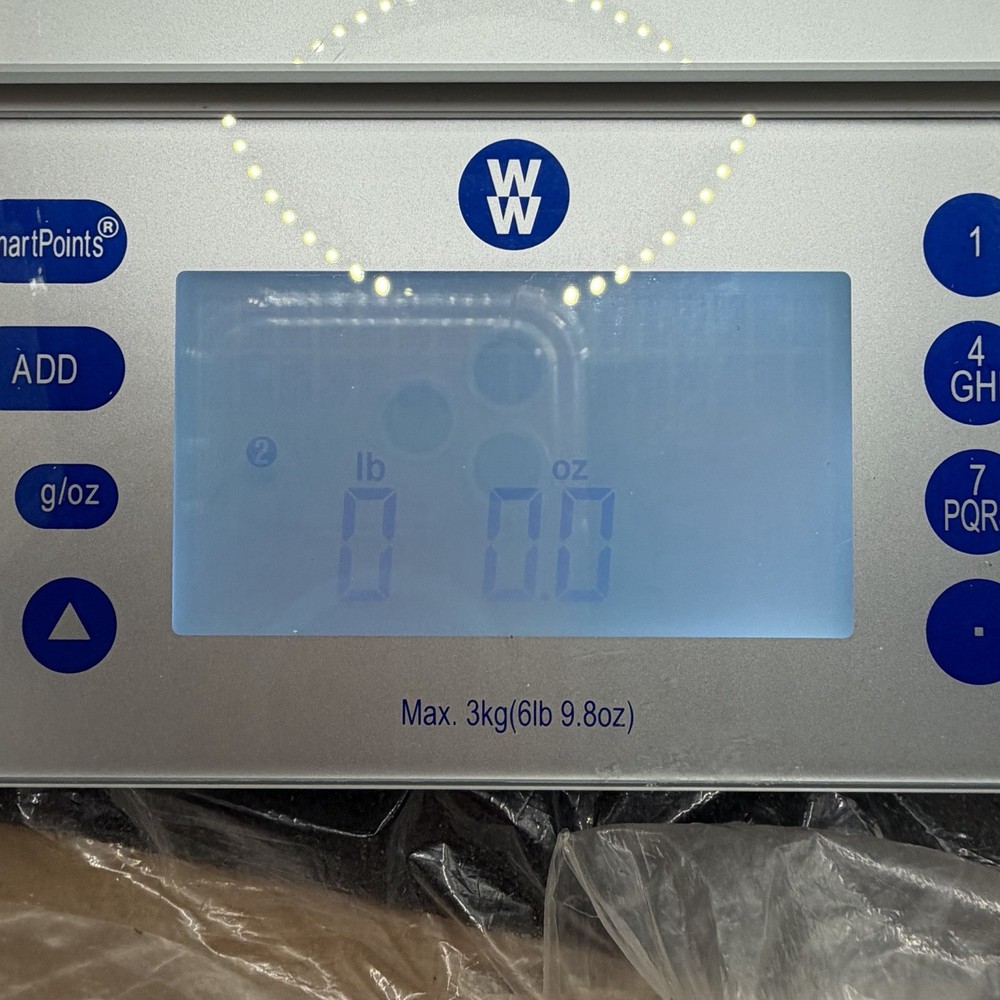 Weight Watchers Healthy Kitchen Food Scale Updated my WW Smart Points Program