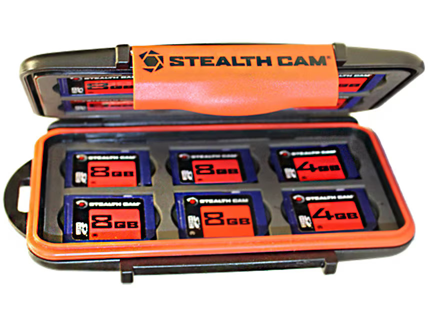 Stealth Cam SD Memory Card Storage Case Polymer