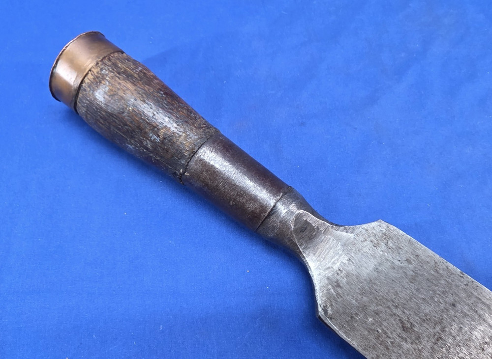Interesting Heavy Unbranded 2" Bevel Edge Paring Chisel