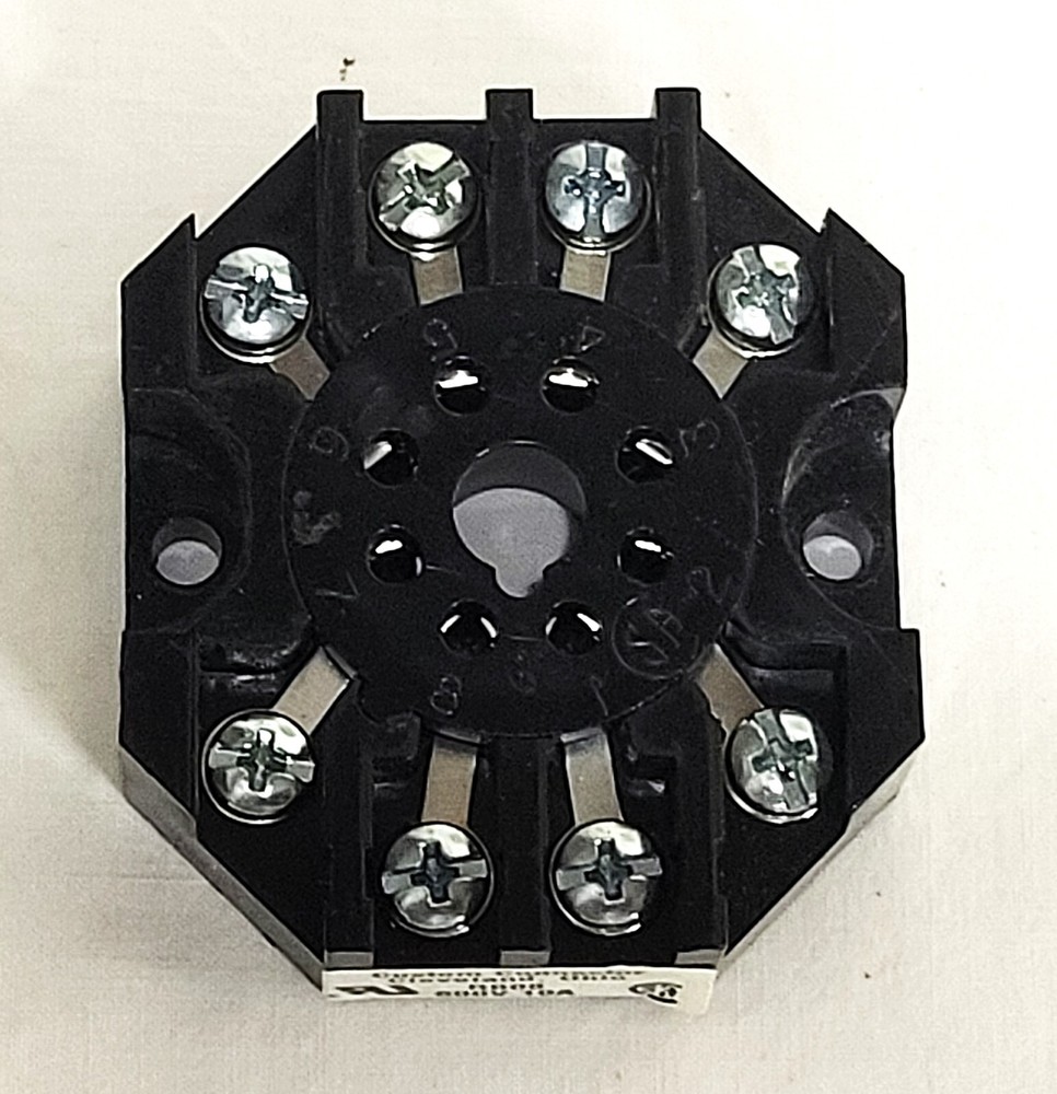 Nieco 4136 OEM Relay Base Socket, 8 Pin