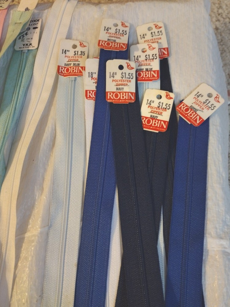 24 Sewing Zippers Hancock & Robin Brands