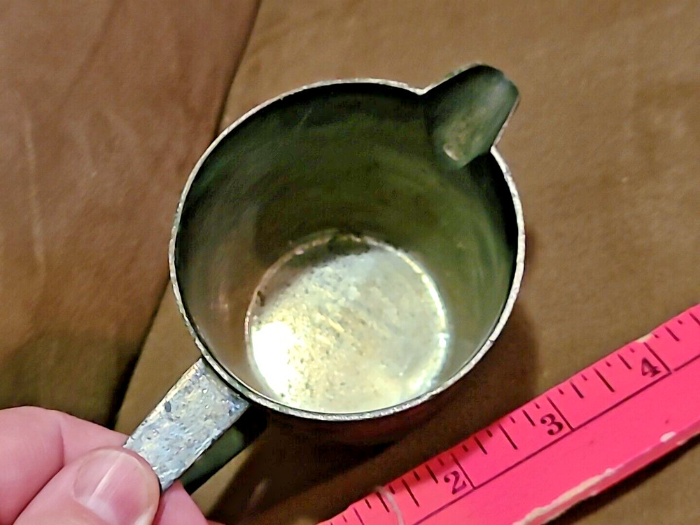 Vintage Marlboro Silver Plate Morton Parker Creamer