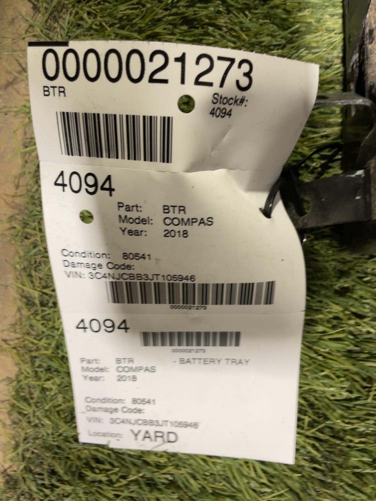 ✅ 2018 JEEP COMPASS Battery Tray OEM