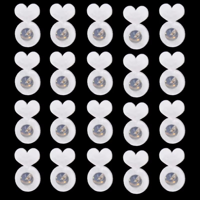 10/20 Pcs Earring Lifter Backs Replacements Rubber Earring Backs for Droopy Ears