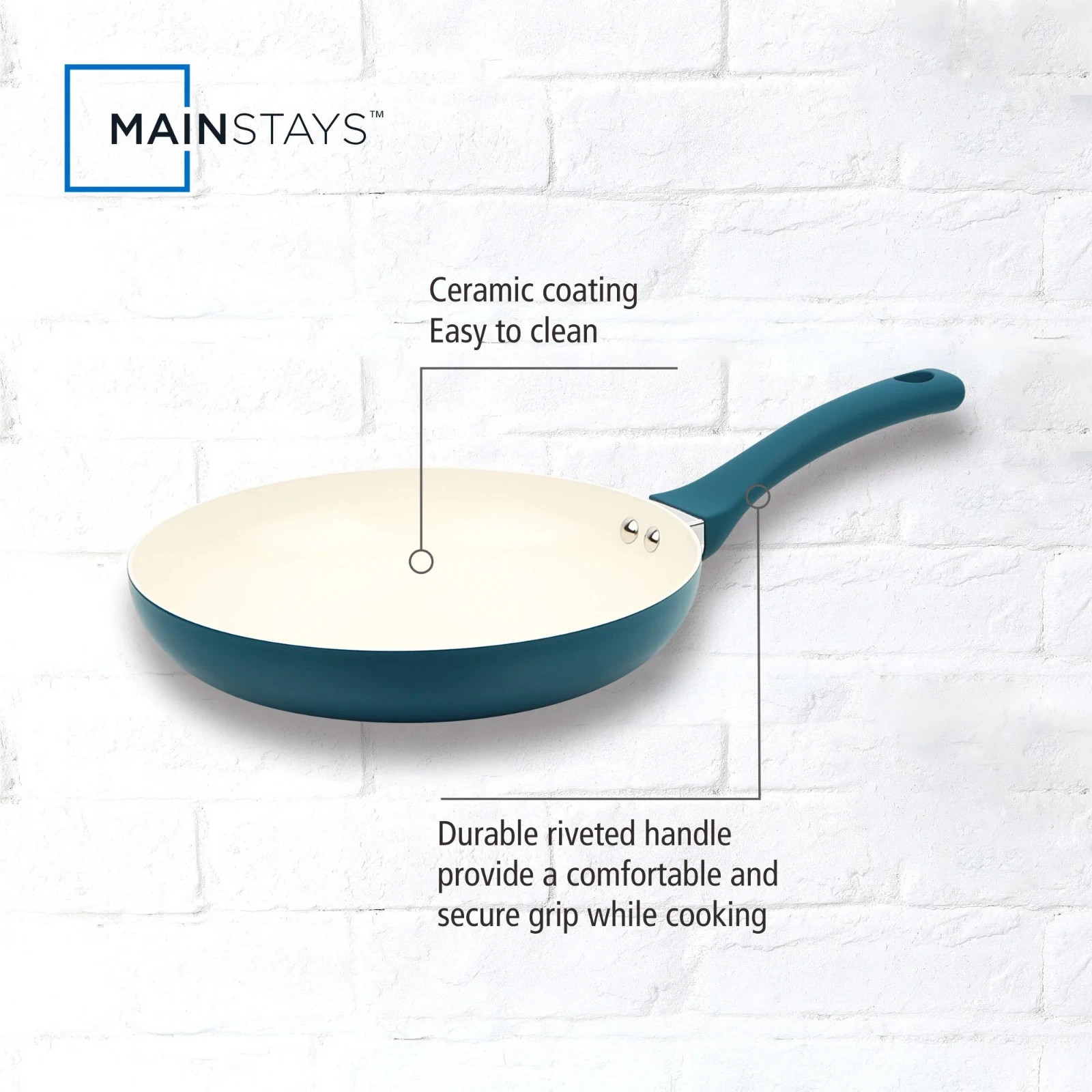 Mainstays Ceramic Aluminum 10 inch Frypan Corsair