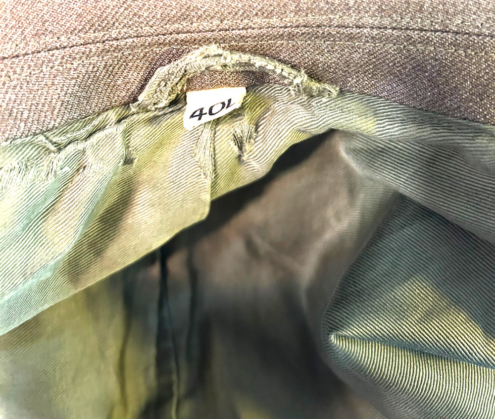 WWII Caribbean Defense Command With Panama Tab Ike Jacket