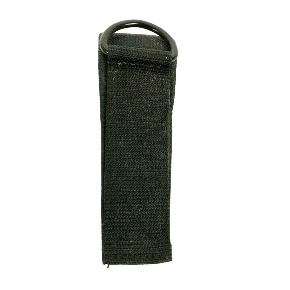 Flashlight Belt Holster Holder Black Nylon Hook & Loop Fastener Tactical