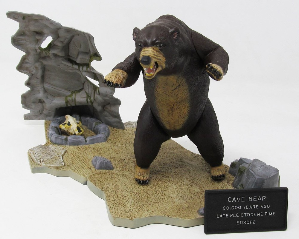 Atlantis Models - Prehistoric Scenes Cave Bear, 1/13 Plastic Model