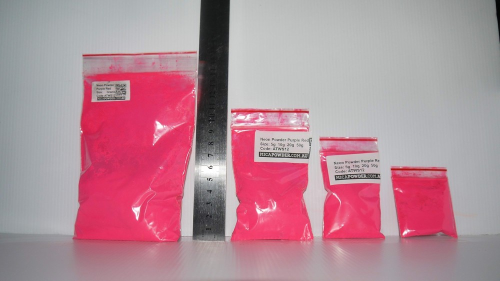 Neon Powder Purple Red