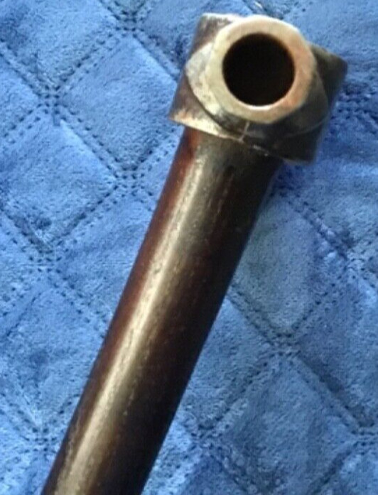 Old NATIVE AMERICAN AUTHENTIC Early ANTIQUE TOMAHAWK Pipe Head Un-Drilled Handle