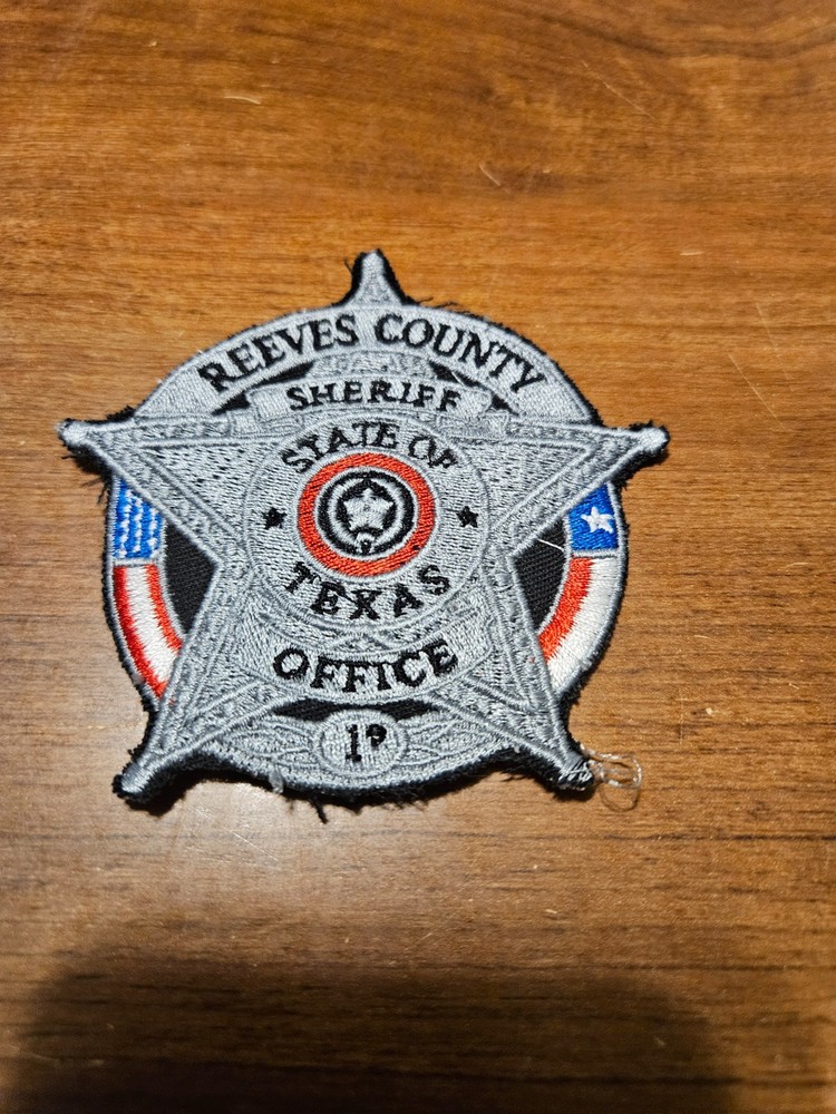 Reeves County Texas Sheriff Office Patch