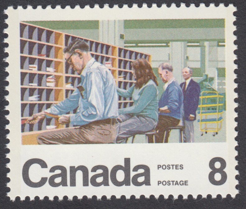 Canada - #637 Postal Clerks - MNH