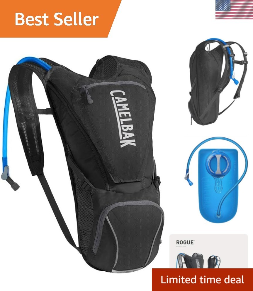 Rogue Hydration Pack 85oz, Black/Graphite