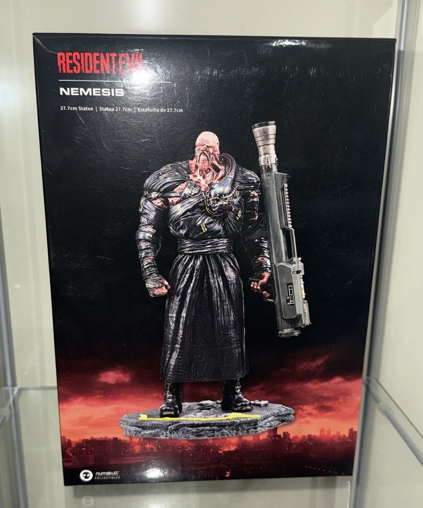 Capcom Numskull Resident Evil 3 Nemesis Preowned Statue With Box
